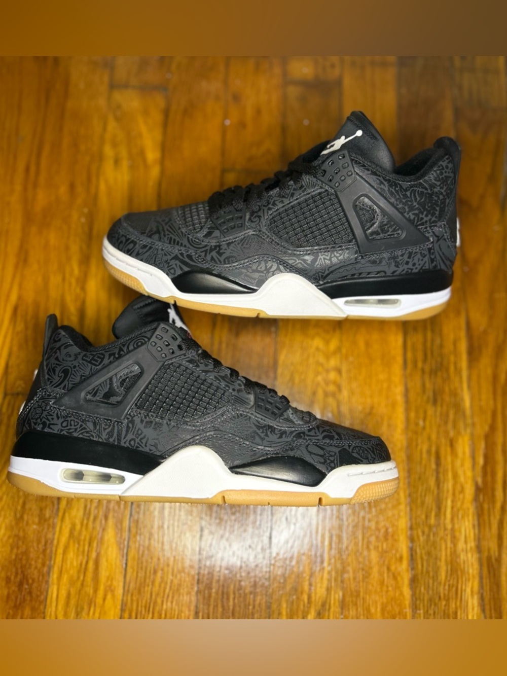 Jordan 4 Retro Laser, 30th Anniversary 2019 Size 9 Men Shoes
